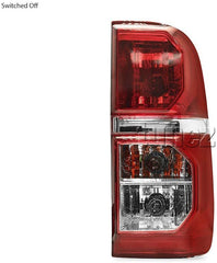 Right Side New Tail Light Rear Lamp Replacement For Toyota Hilux KUN26R 7th Generation AN10 AN20 AN30 Facelift Edition Right-Hand-Side Tail Lamp With Bulbs & Globe SR SR5 Workmate 2004-2015
