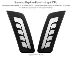 LED Daytime Running Light DRL For Ford Ranger T6 PX MK1 2011-2014 Pair Indicator