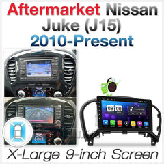 9" Car Android MP3 Player For Nissan Juke J15 2010-2019 Stereo GPS Radio Fascia
