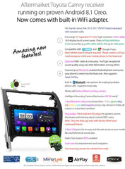 10" Android MP3 Car Player For Toyota Camry XV50 2012-2017 Stereo Radio GPS