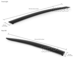 Window Door Visor Weathershield Weather Shield For Subaru Impreza WRX GJ 2012-16 Window Door Visor Weathershield Weather Shield For Subaru Impreza WRX GJ 2012-16