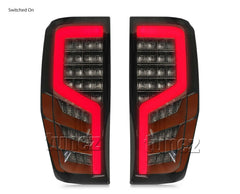 Sequential LED Smoked Tail Rear Lights Lamp For Ford Ranger T6 PX Wildtrak XLT Sequential LED Smoked Tail Rear Lights Lamp For Ford Ranger T6 PX Wildtrak XLT