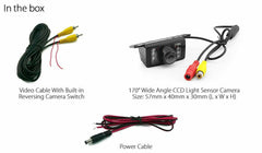 Infrared IR CCD Waterproof Night Vision Car Reverse Camera Rear View Parking