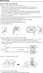 Nakamichi NSE6918 6x9 inches Car Stereo 3 Way Coaxial Speaker 260 Watts Peak Power 55-19.5kHz Frequency Response Nakamichi NSE6918 6x9 inches Car Stereo 3 Way Coaxial Speaker 260 Watts Peak Power 55-19.5kHz Frequency Response
