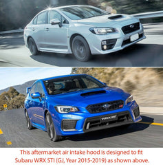 Carbon Fiber Air Hood Scoop Intake Vent Bonnet For Subaru WRX STI GJ 2015 2016 Carbon Fiber Air Hood Scoop Intake Vent Bonnet For Subaru WRX STI GJ 2015 2016