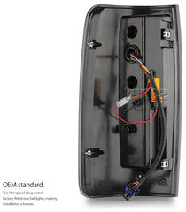 Smoked LED Tail Rear Lights Lamp For Holden Colorado RG 2012-2019