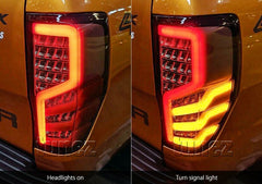Sequential LED Smoked Tail Rear Lights Lamp For Ford Ranger T6 PX Wildtrak XLT Sequential LED Smoked Tail Rear Lights Lamp For Ford Ranger T6 PX Wildtrak XLT
