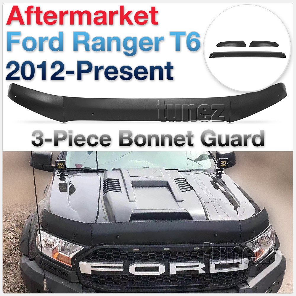 ABS Bonnet Protector Guard Shield For Ford Ranger T6 PX 2015-2021 XLT Wildtrak ABS Bonnet Protector Guard Shield For Ford Ranger T6 PX 2015-2021 XLT Wildtrak