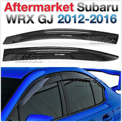 Window Door Visor Weathershield Weather Shield For Subaru Impreza WRX GJ 2012-16