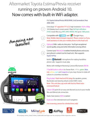 9" Android Car MP3 Player For Toyota Estima 2000-2005 Aeras Stereo Radio MP4
