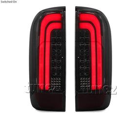 Smoked MBX LED Tail Rear Lamp Lights for Nissan Navara NP300 D23 Series DX RX ST ST-X SL Visia Acenta Acenta+ N-Connecta Tekna Truck Pickup Full COB LED Replacement 2015 2016 2017 2018 2019 2020