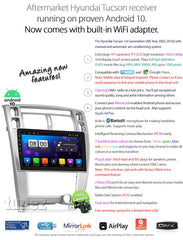 Android Car MP3 Player Hyundai Tucson 2005-2010 JM Stereo Radio GPS MP4 Fascia