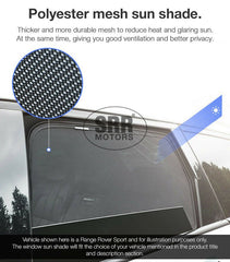 Magnetic Car Sun Shade Rear Door Quarter Window For Toyota Land Cruiser J200 200 Magnetic Car Sun Shade Rear Door Quarter Window For Toyota Land Cruiser J200 200