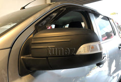 Ford Ranger PX T6 2015 2016 Matte Matt Black Side Vent Mirror Cover M-Sport Car Ford Ranger PX T6 2015 2016 Matte Matt Black Side Vent Mirror Cover M-Sport Car