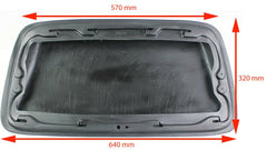 Carbon Fiber Air Hood Scoop Intake Vent Bonnet For Subaru WRX STI GD GG 2006-'07 Carbon Fiber Air Hood Scoop Intake Vent Bonnet For Subaru WRX STI GD GG 2006-'07