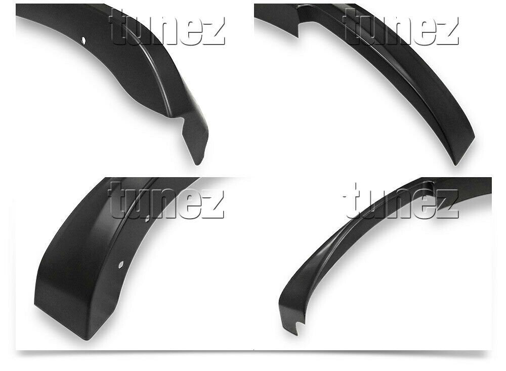 4 Pcs Set Wheel Arch Fender Flare Slim Matte Black For Nissan Navara NP300 D23