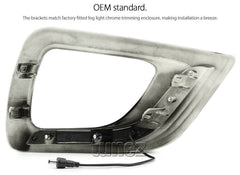 LED Daytime Running Light DRL For Nissan Navara NP300 D23 Fog Lamp Glossy Black LED Daytime Running Light DRL For Nissan Navara NP300 D23 Fog Lamp Glossy Black