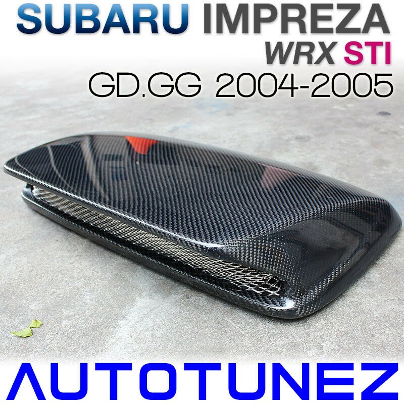 Carbon Fiber Air Intake Vent Hood Scoop Bonnet For Subaru WRX STI GG 2004-2005 Carbon Fiber Air Intake Vent Hood Scoop Bonnet For Subaru WRX STI GG 2004-2005
