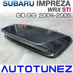 Carbon Fiber Air Intake Vent Hood Scoop Bonnet For Subaru WRX STI GG 2004-2005