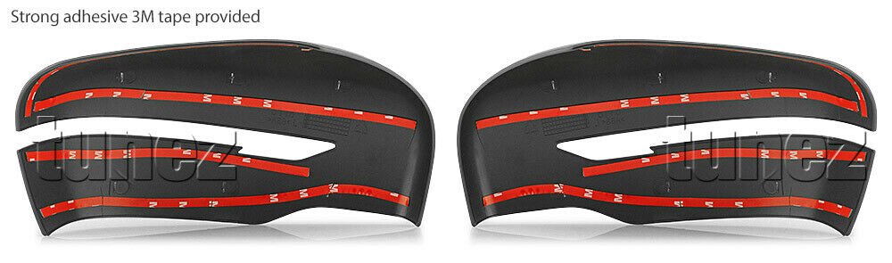 Matte Mat Black Edition Side Mirror Cover For Nissan Navara NP300 D23 STX