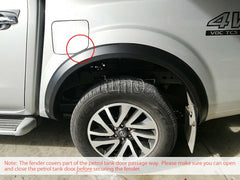 4 Pcs Set Wheel Arch Fender Flare Slim Matte Black For Nissan Navara NP300 D23 4 Pcs Set Wheel Arch Fender Flare Slim Matte Black For Nissan Navara NP300 D23