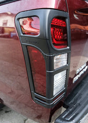 Front Tail Rear Light Headlight Black Cover Compatible with Isuzu D-Max 2nd generation (pre-facelight, RT50), Year 2012-2016 Front Tail Rear Light Headlight Black Cover Compatible with Isuzu D-Max 2nd generation (pre-facelight, RT50), Year 2012-2016