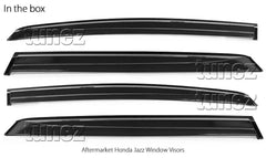 Window Door Visor Weathershield Weather Shield For Honda Jazz Fit GK5 2015 Window Door Visor Weathershield Weather Shield For Honda Jazz Fit GK5 2015