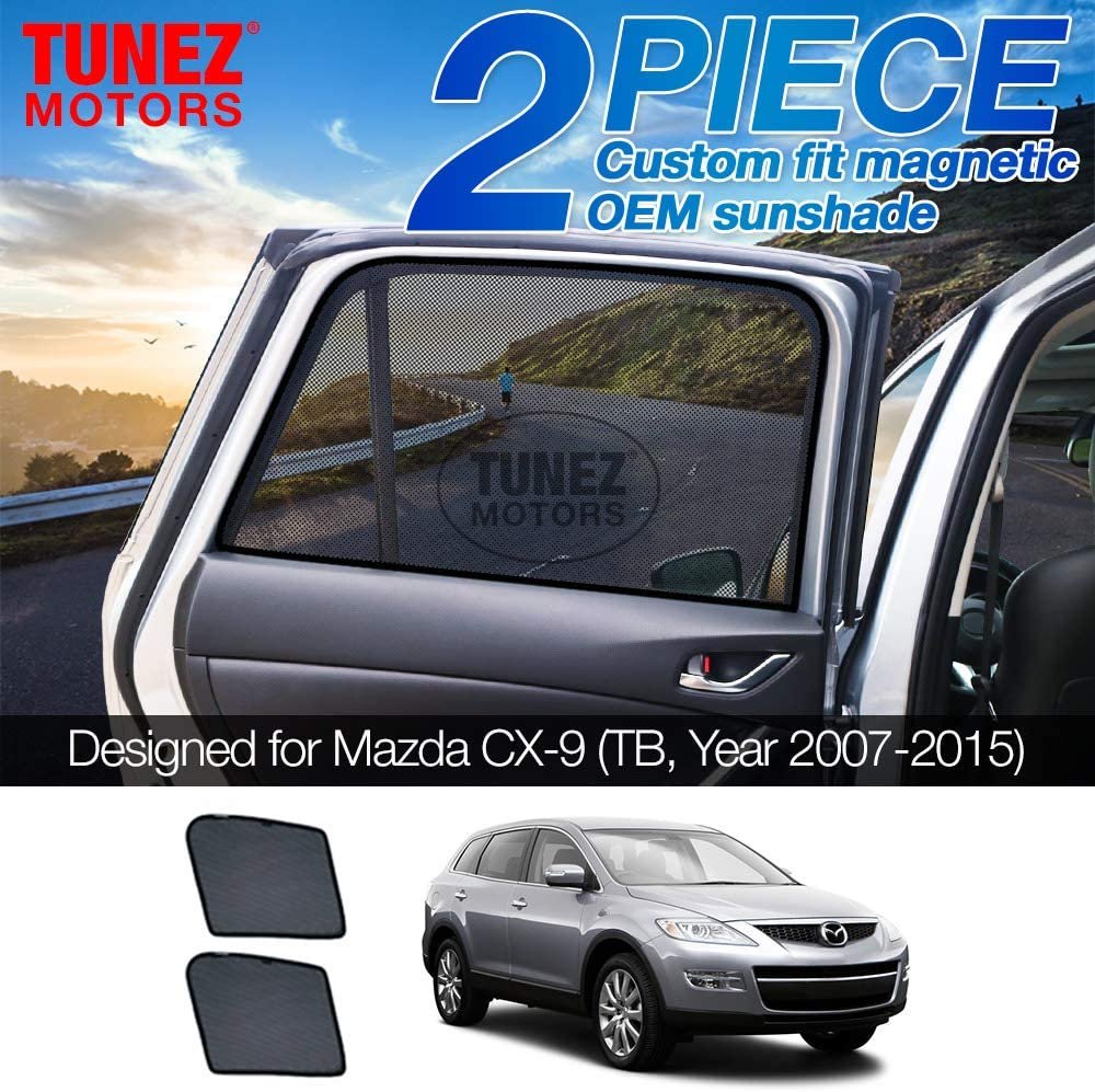 Custom Side Window Sunshades Magnetic Sun Shade Rear Door Side Car (Mazda CX-9, TB Year 2007-2015) Custom Side Window Sunshades Magnetic Sun Shade Rear Door Side Car (Mazda CX-9, TB Year 2007-2015)