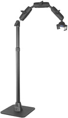 Arkon Pro Phone Stand for Live Streaming Baking Crafting Stamping and Art or Tutorial Videos Black Retail