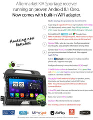 Android Car MP3 Player Kia Sportage 2010-2015 Head Unit Stereo Radio MP4 Fascia