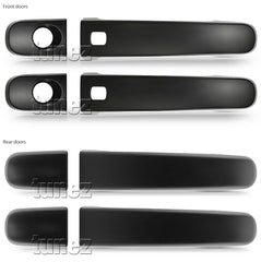Keyless Smart Matt Key Door Handle Cover For Ford Ranger PX T6 XL XLT Wildtrak Keyless Smart Matt Key Door Handle Cover For Ford Ranger PX T6 XL XLT Wildtrak