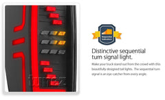 Animated Sequential LED Tail Lights For Navara NP300 D23 Rear Lamp Retro Animated Sequential LED Tail Lights For Navara NP300 D23 Rear Lamp Retro