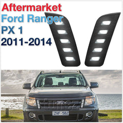 Daytime Running Light DRL For Ford Ranger T6 PX MK1 2011-2014 Bar Pair White LED