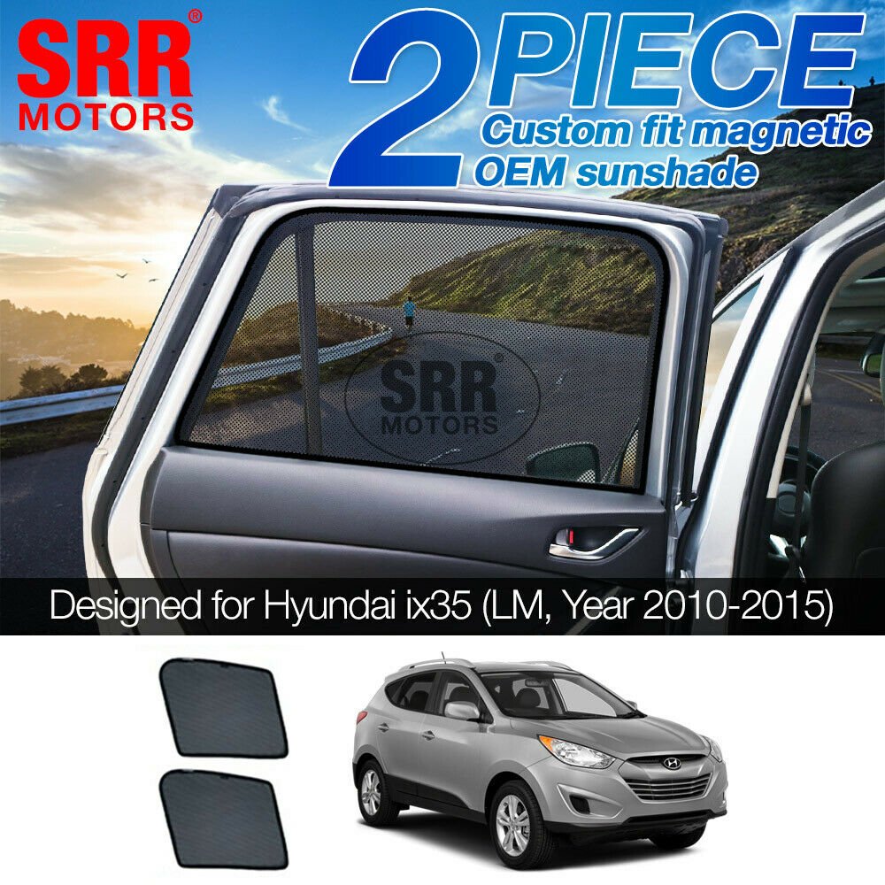 Custom Magnetic Sun Shade Rear Door Car Window Hyundai ix35 LM LM2 2010-2015 Custom Magnetic Sun Shade Rear Door Car Window Hyundai ix35 LM LM2 2010-2015