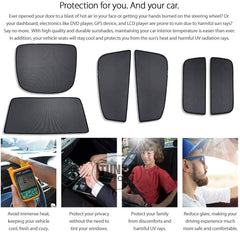 Magnetic Sun Shade Fixed Glass Roof Version For Tesla Model X Year 2015-2021 Magnetic Sun Shade Fixed Glass Roof Version For Tesla Model X Year 2015-2021