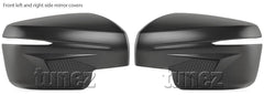 Matte Black Side Mirror Cover Guard Protector For Isuzu D-Max DMAX RG 2021 2022