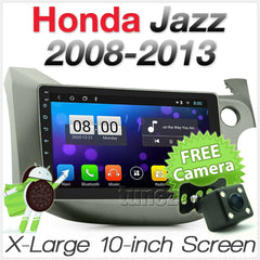 10" Android Car MP3 Player Honda Jazz GE 2010 2011 2012 Radio Stereo USB MP4