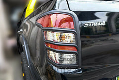 Front Tail Rear Light Lamp Cover Black For Mitsubishi Triton LC200 2015-2017 Front Tail Rear Light Lamp Cover Black For Mitsubishi Triton LC200 2015-2017