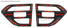 Ford Ranger PX T6 2015 2016 Matte Matt Black Side Vent Mirror Cover M-Sport Car Ford Ranger PX T6 2015 2016 Matte Matt Black Side Vent Mirror Cover M-Sport Car
