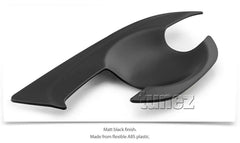 4x Door Handle Cup Guard Cover Matt Black For Nissan Navara NP300 D23