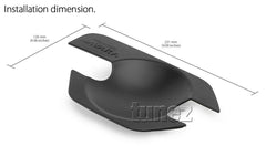 4x Door Handle Cup Guard Cover Matt Black For Nissan Navara D40 2005-2015 4x Door Handle Cup Guard Cover Matt Black For Nissan Navara D40 2005-2015