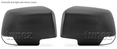 Matte Matt Black Side Mirror Cover Guard For Holden Colorado LT LTZ LS LSX