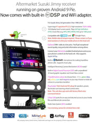 9" Android Car Player Stereo Radio Suzuki Jimny 2006-2018 Head Unit USB MP3 MP4