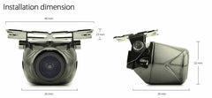 CCD Waterproof Small Night Vision Car Reverse Camera Rear View Parking Brass CCD Waterproof Small Night Vision Car Reverse Camera Rear View Parking Brass
