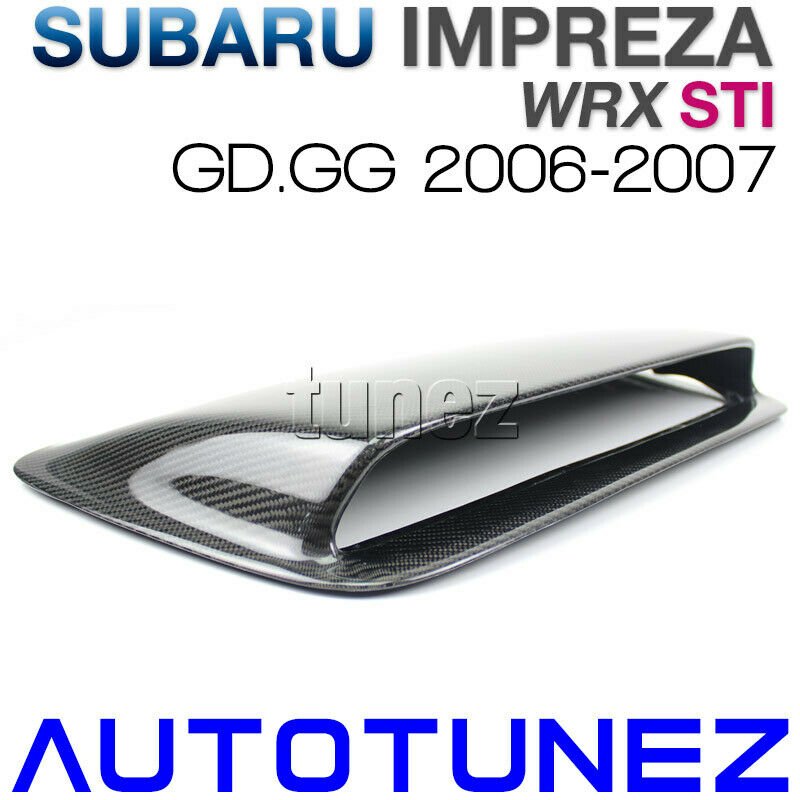 Carbon Fiber Air Hood Scoop Intake Vent Bonnet For Subaru WRX STI GD GG 2006-'07 Carbon Fiber Air Hood Scoop Intake Vent Bonnet For Subaru WRX STI GD GG 2006-'07