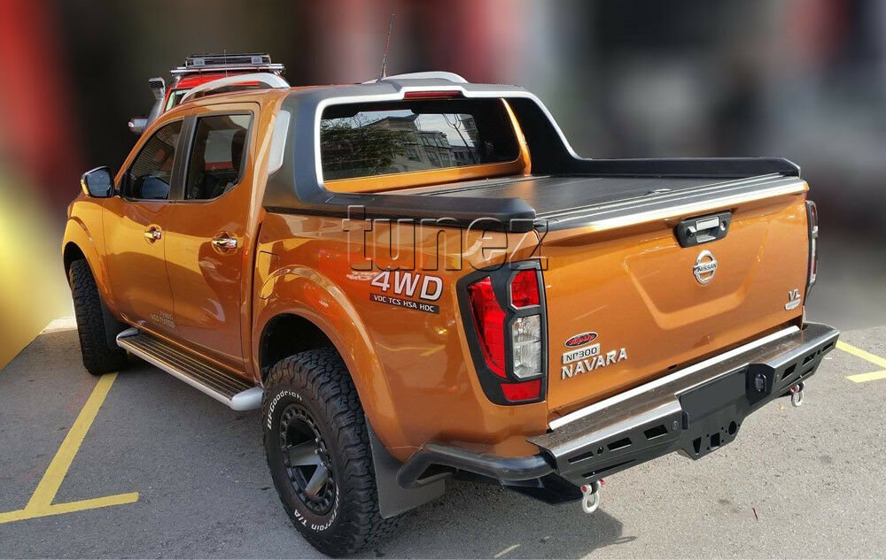 Front Tail Rear Light Lamp Cover Black For Nissan Navara NP300 D23 2015-2019