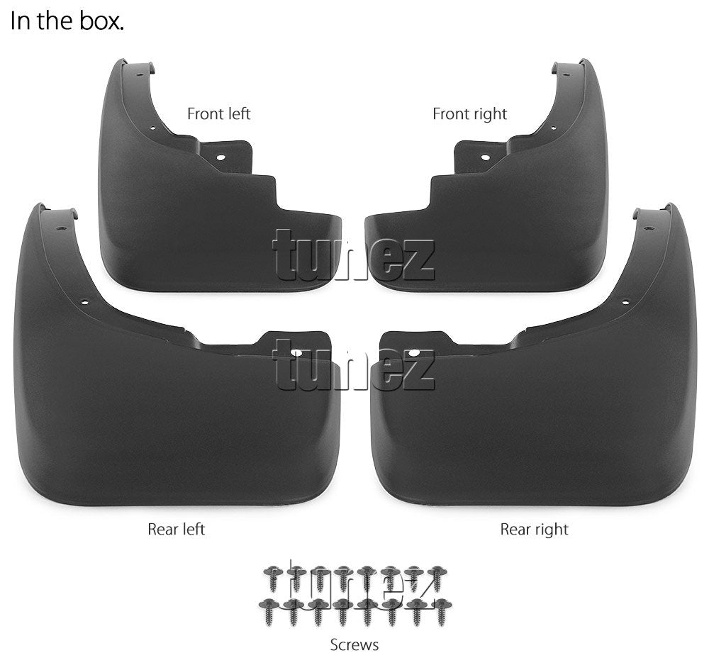 Front Rear Mud Flap Splash Guard For Isuzu D-Max DMax RG 2020 2021 2022