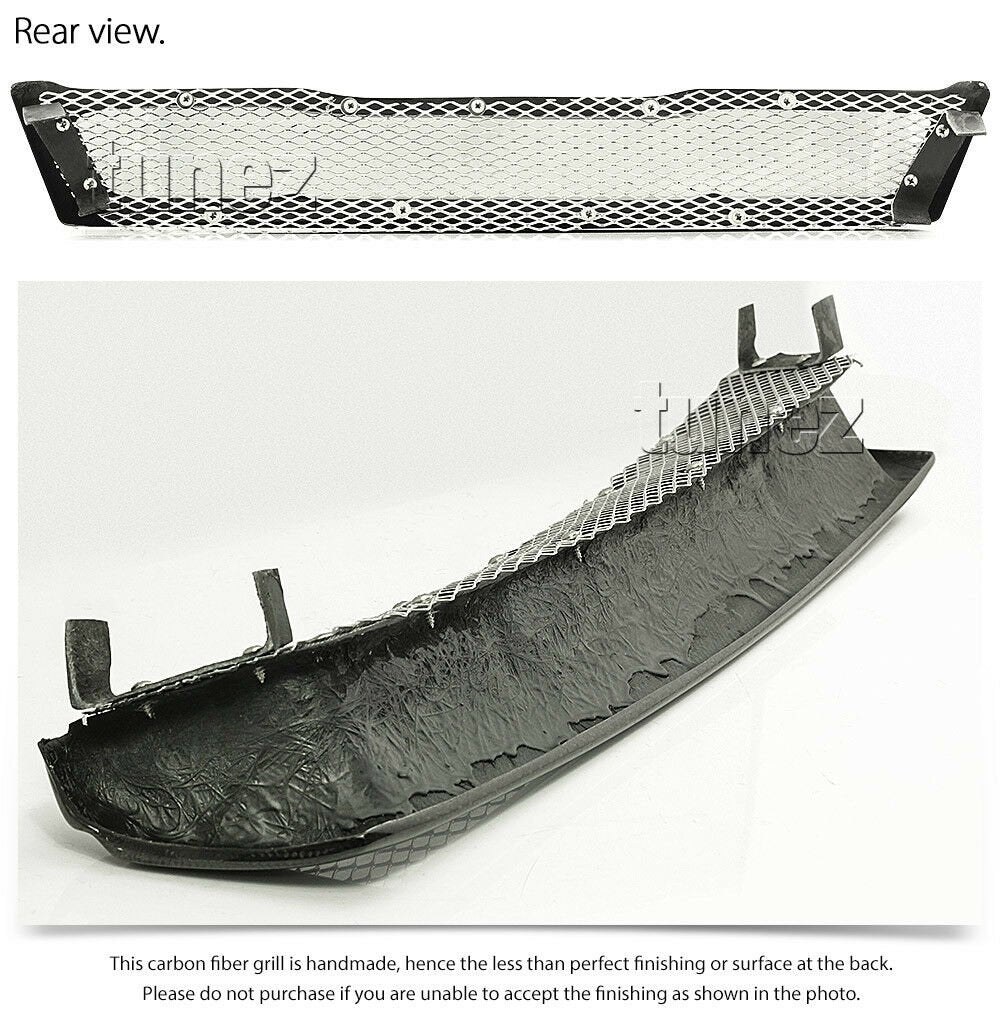 Carbon Fiber Front Grill Grille Car For Nissan Skyline R33 GTST GTS BCNR33