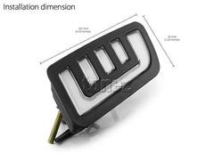 Grill Grille LED Daytime Running Light DRL For Nissan Navara D23 NP300 RX DX Grill Grille LED Daytime Running Light DRL For Nissan Navara D23 NP300 RX DX