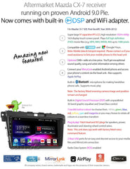 9" Android Car MP3 Player For Mazda CX7 CX-7 2009-2012 Stereo Radio Fascia MP4